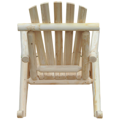 Cedar Wood Rocking Armchair, 96Lx66Wx98H cm