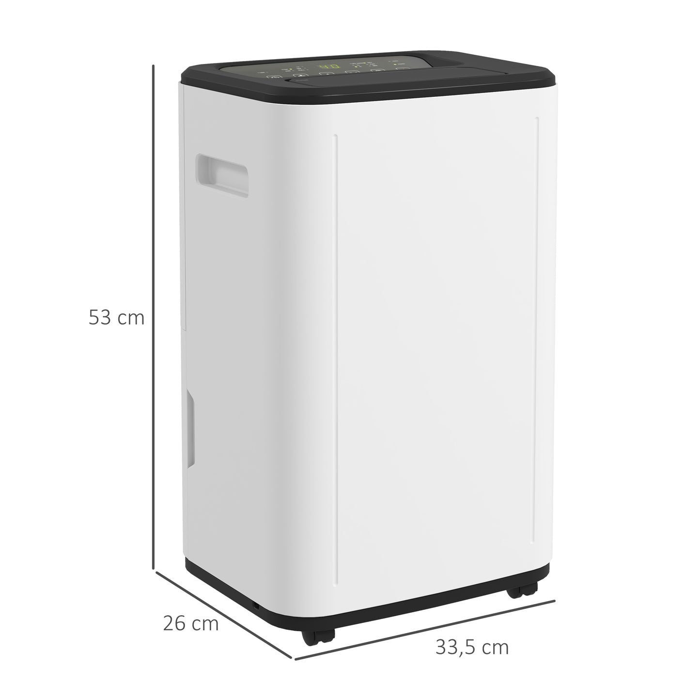 Home Dehumidifier for Bedroom,  6000mL Portable, with 24H Timer, 3 Dehumidifying Modes, 20L/Day, for Home Laundry Basement