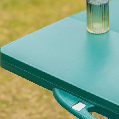 Foldable Picnic Table Set - Green