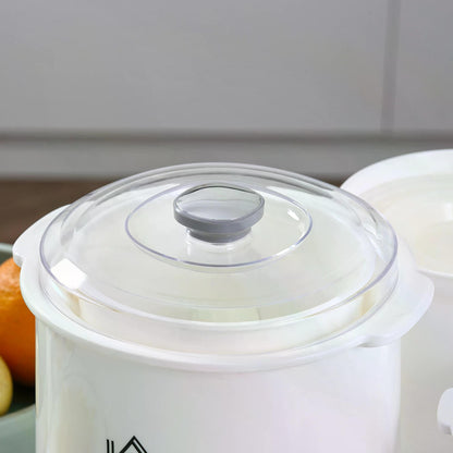 3-IN-1 Yoghurt Maker with Strainer, Multifunctional Yogurt Machine with Digital Display, Timer for Greek Yoghurt, Rice Wine