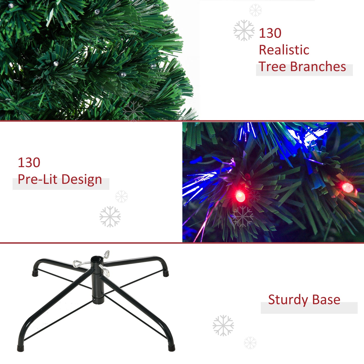 4ft 120cm Optic Artificial Christmas Tree