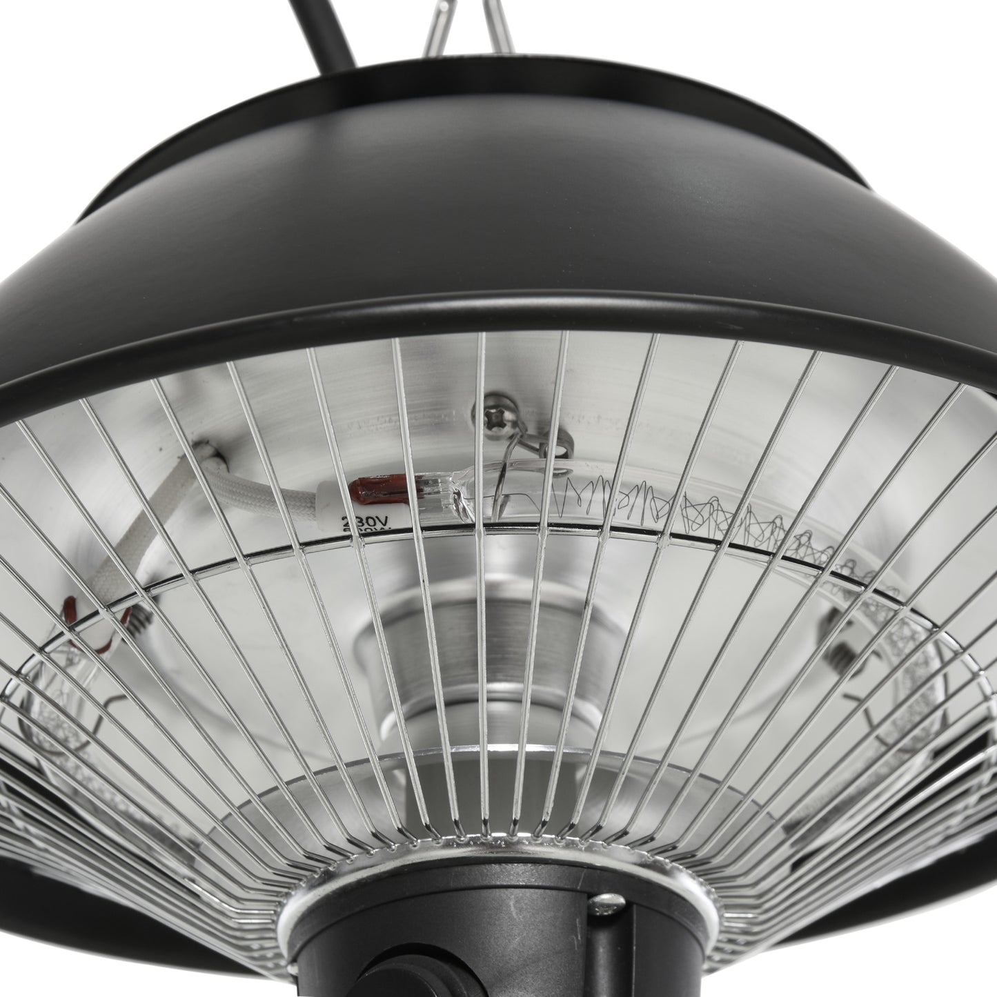 Patio Ceiling  Electric Heater, 600W-Black