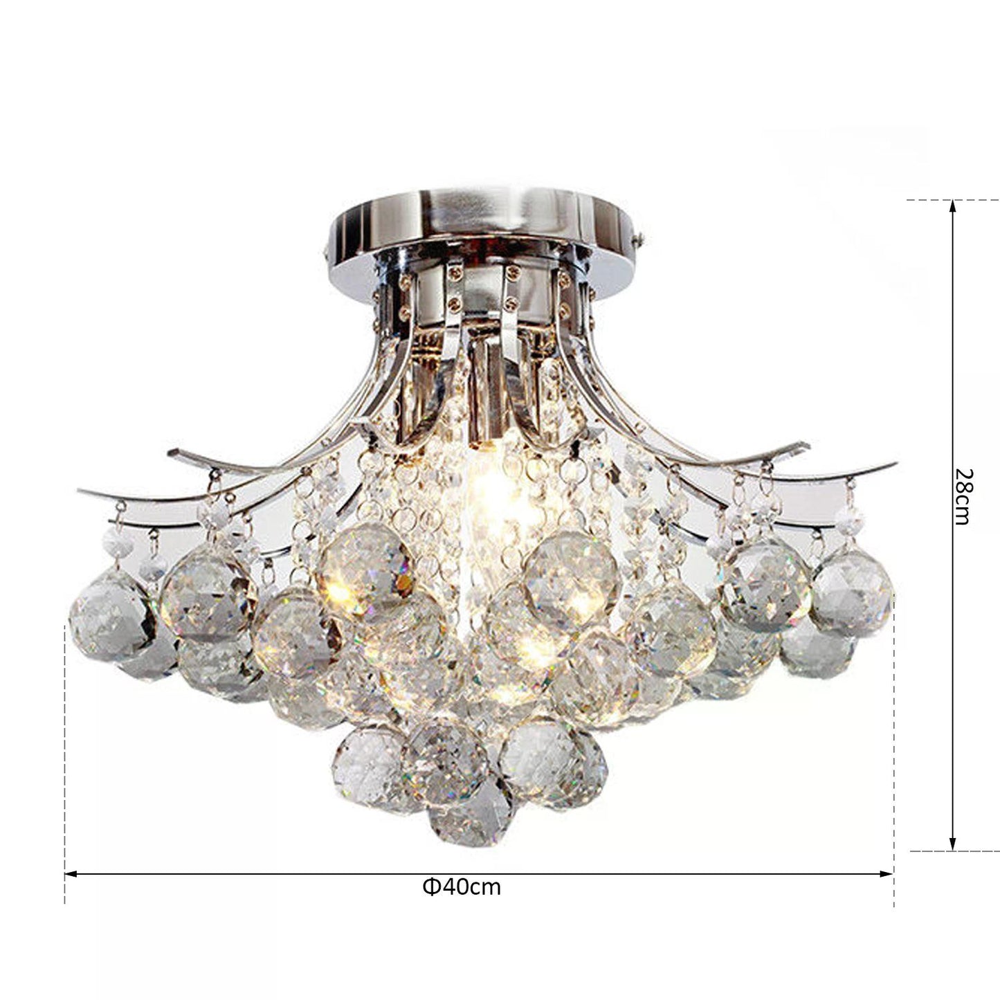 Dining Room Ceiling Lights, Modern K9 Crystal Chandelier