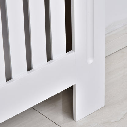 (152 x 81 x 19 cm) MDF Radiator Cover-White