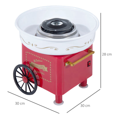 Electric Candy Floss Machine, 450W-Red