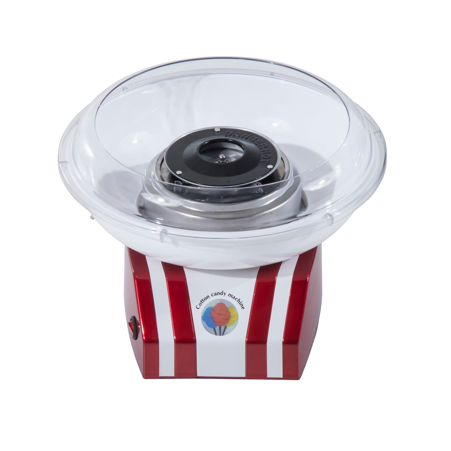 Cotton Candy Makers, 450W-Red/White