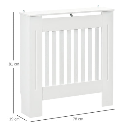 78Lx19Wx81H cm MDF Radiator Cover-White