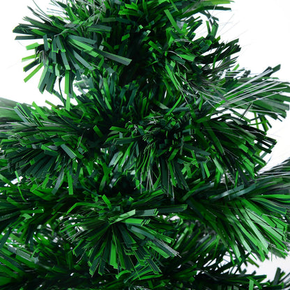 5ft Pre Lit Christmas Tree, Artificial Holiday Decor Sturdy Metal Base