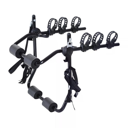 3 Bicycles Car Carrier Rack-Black