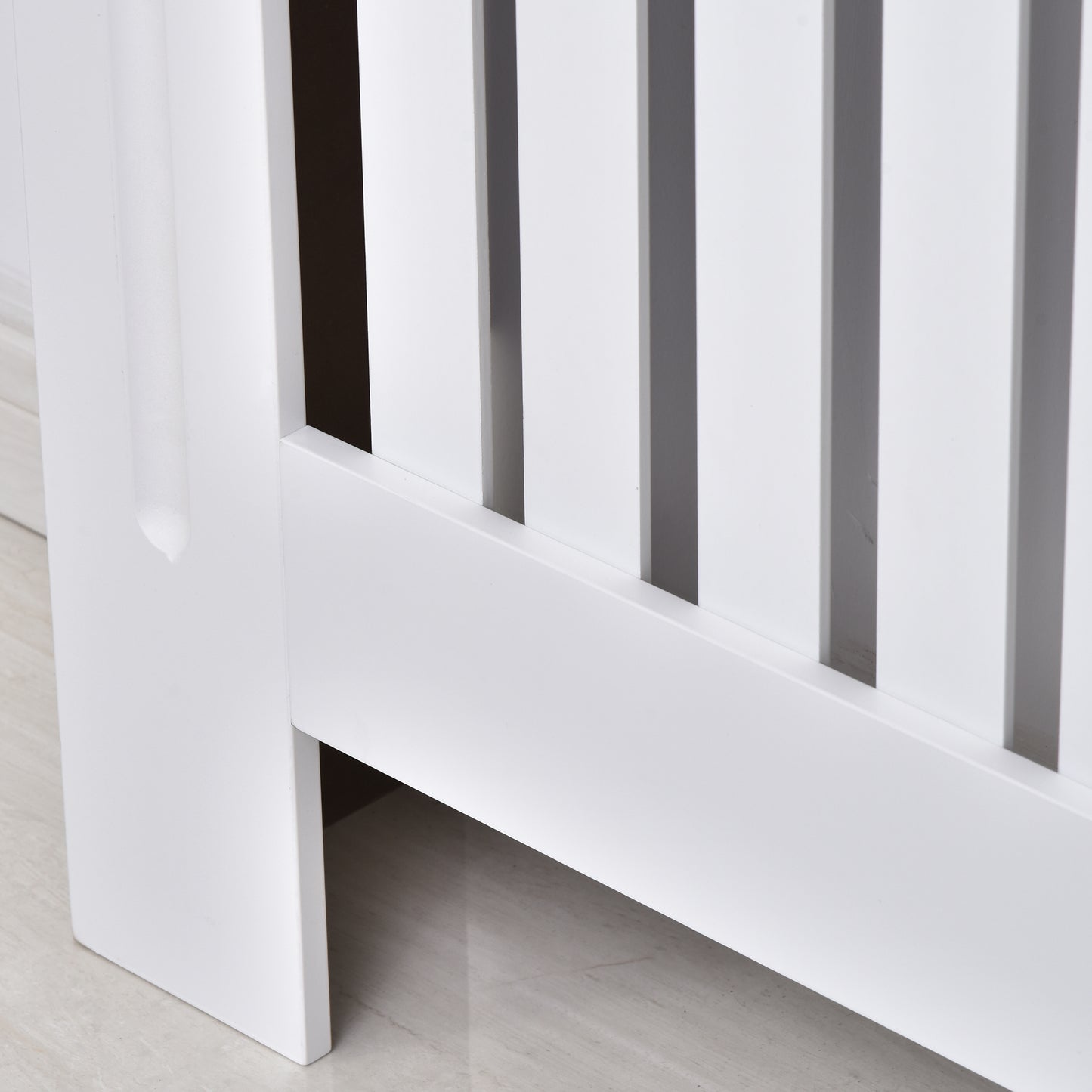 (112 x 81 x 19 cm) MDF Radiator Cover-White