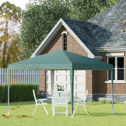 Outsunny 3 x 3m Pop Up Gazebo-Green 