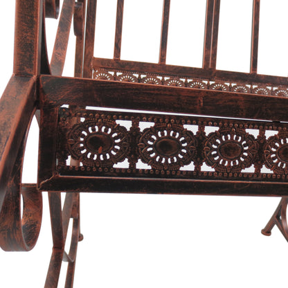 Iron Rocking Chair-Bronze