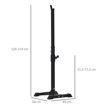 Heavy Duty Weights Bar Barbell Squat Stand Stands Barbell Rack Spotter GYM Fitness Power Rack Holder Bench New