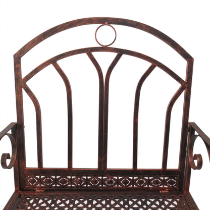 Iron Rocking Chair-Bronze