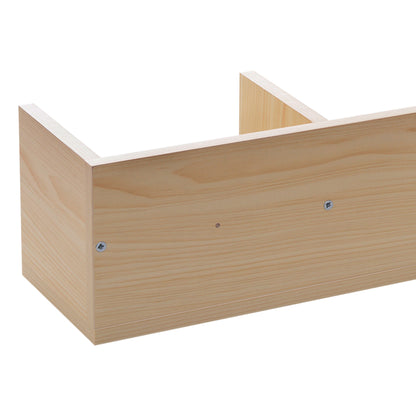 95Lx17Wx16.5H cm Multi-Media Storage Wooden Shelf