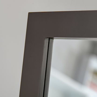 Full Length Mirror with Stand w/Adjustable Tilt Brown