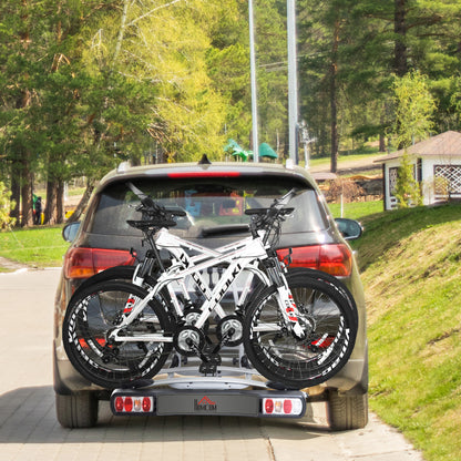 HOMCOM Bicycle Carrier Rear Rack 