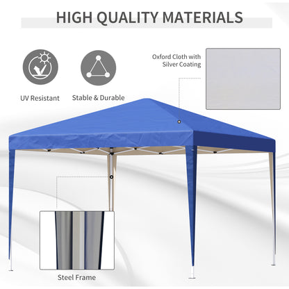 3 x 3m Pop Up Gazebo - Blue