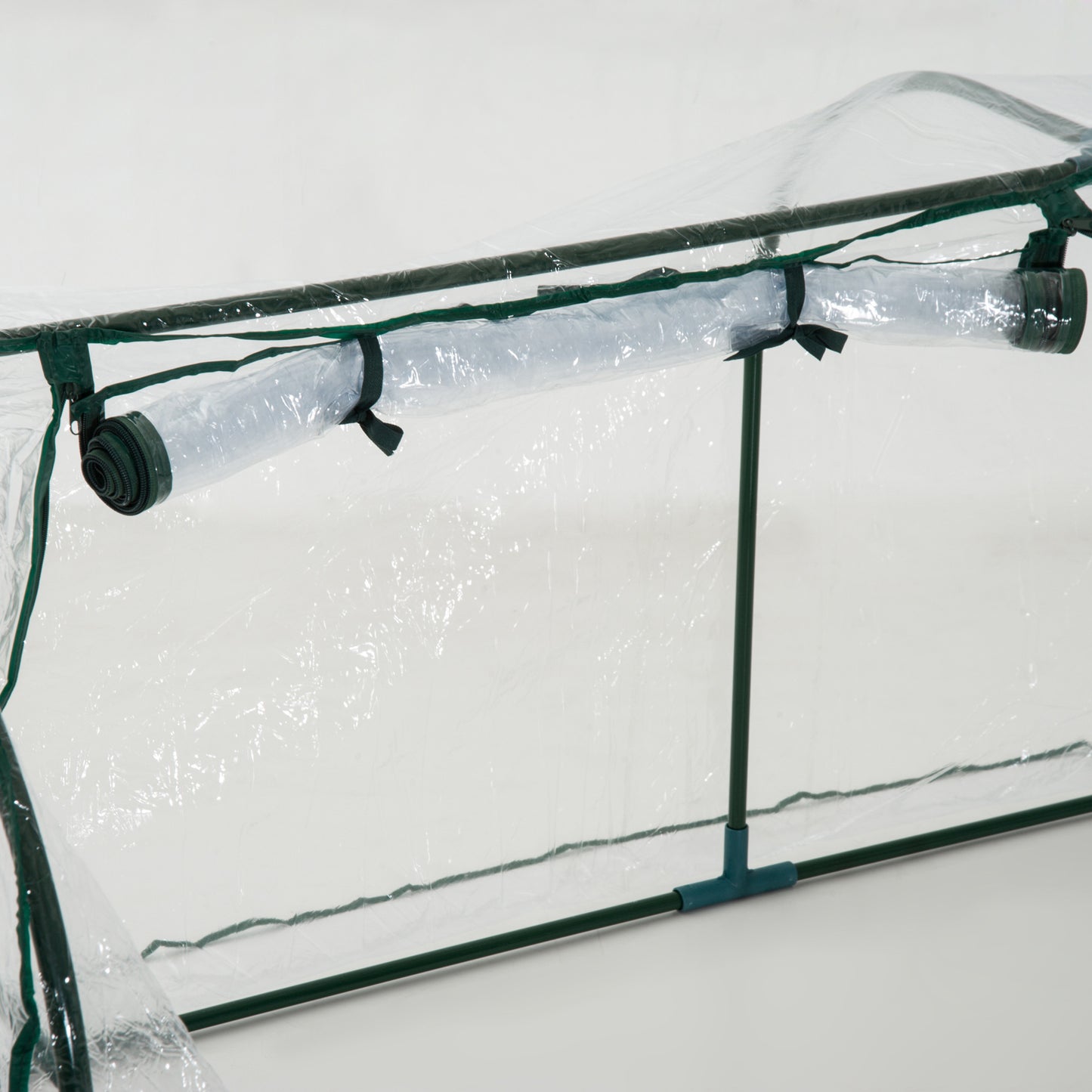 PVC Transparent Greenhouse, Steel Frame, L size