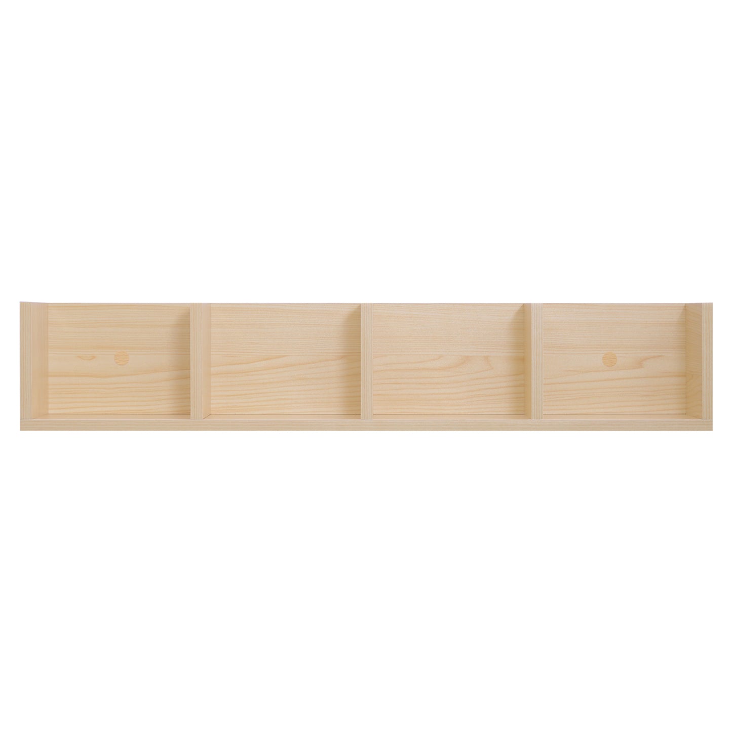 95Lx17Wx16.5H cm Multi-Media Storage Wooden Shelf