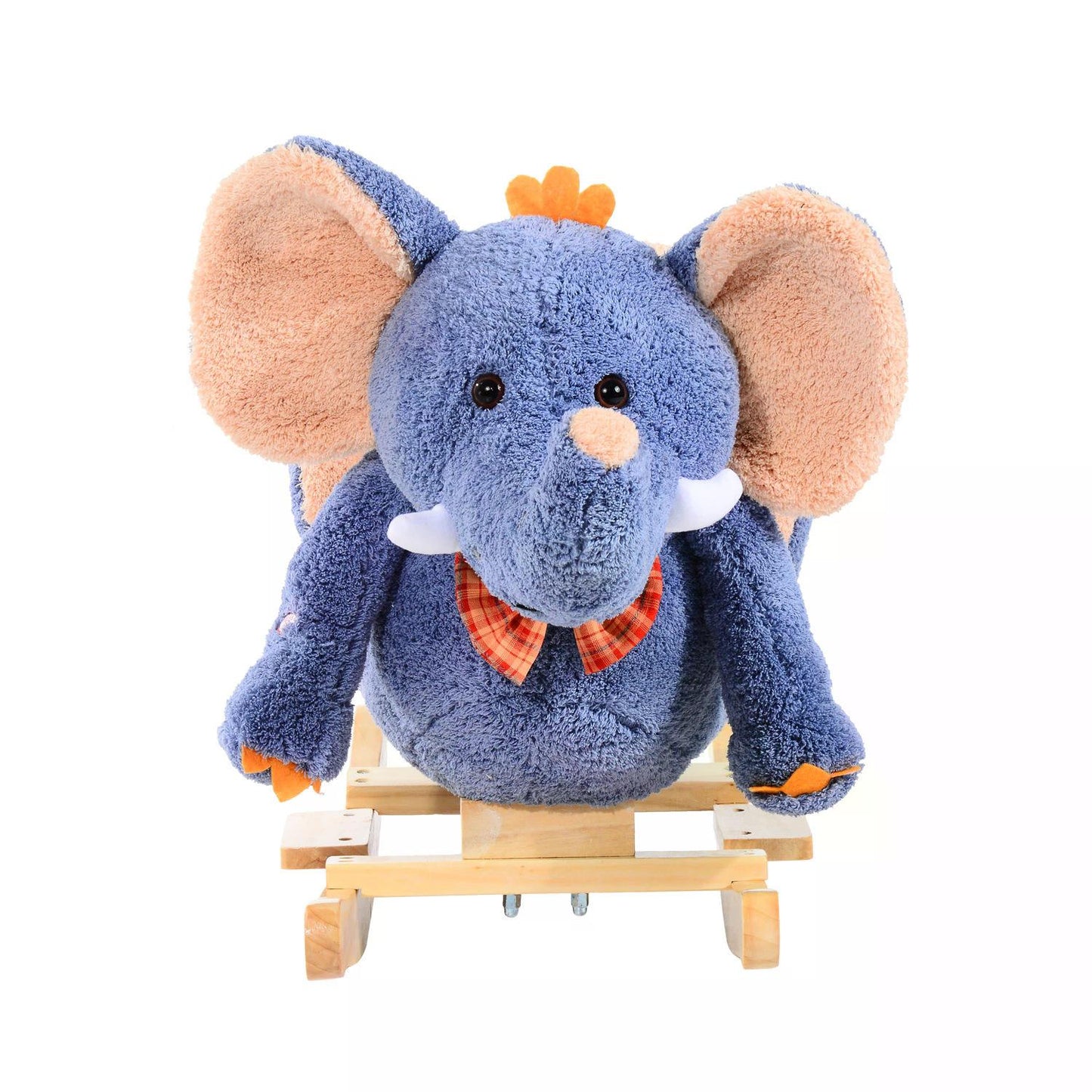 Elephant Rocking, with Sound, Elephant-Blue/Beige