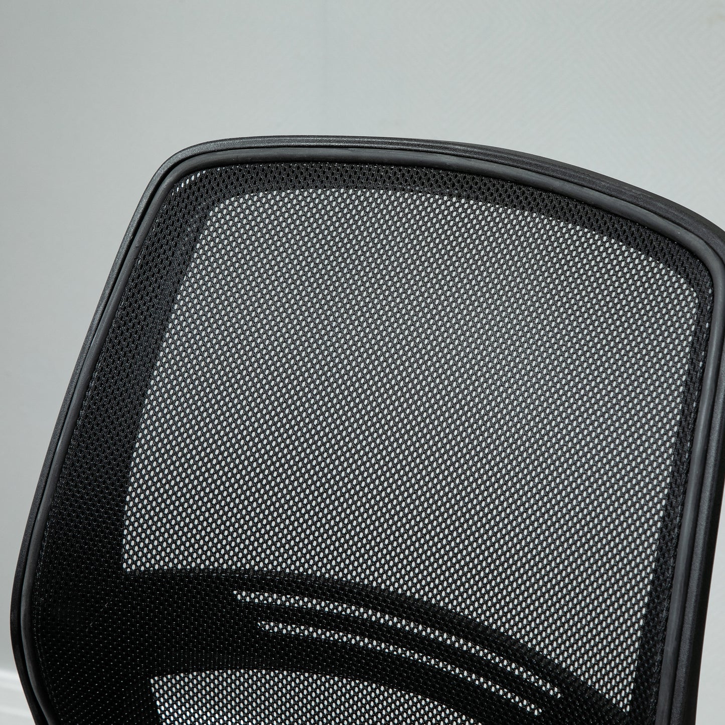 Tall Ergonomic Mesh Back Chair For Office Desk W/ Adjustable Height Footrest And 360 Swivel Black