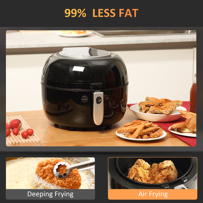 7L Digital Air Fryer Oven with Air Fry, Roast, Broil, Bake, Dehydrate, 7 Presets, Rapid Air Circulation, 1500W