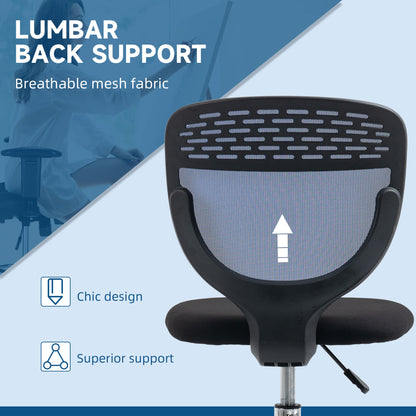 Standing Desk Chair, with Lumbar Support, Dark Blue