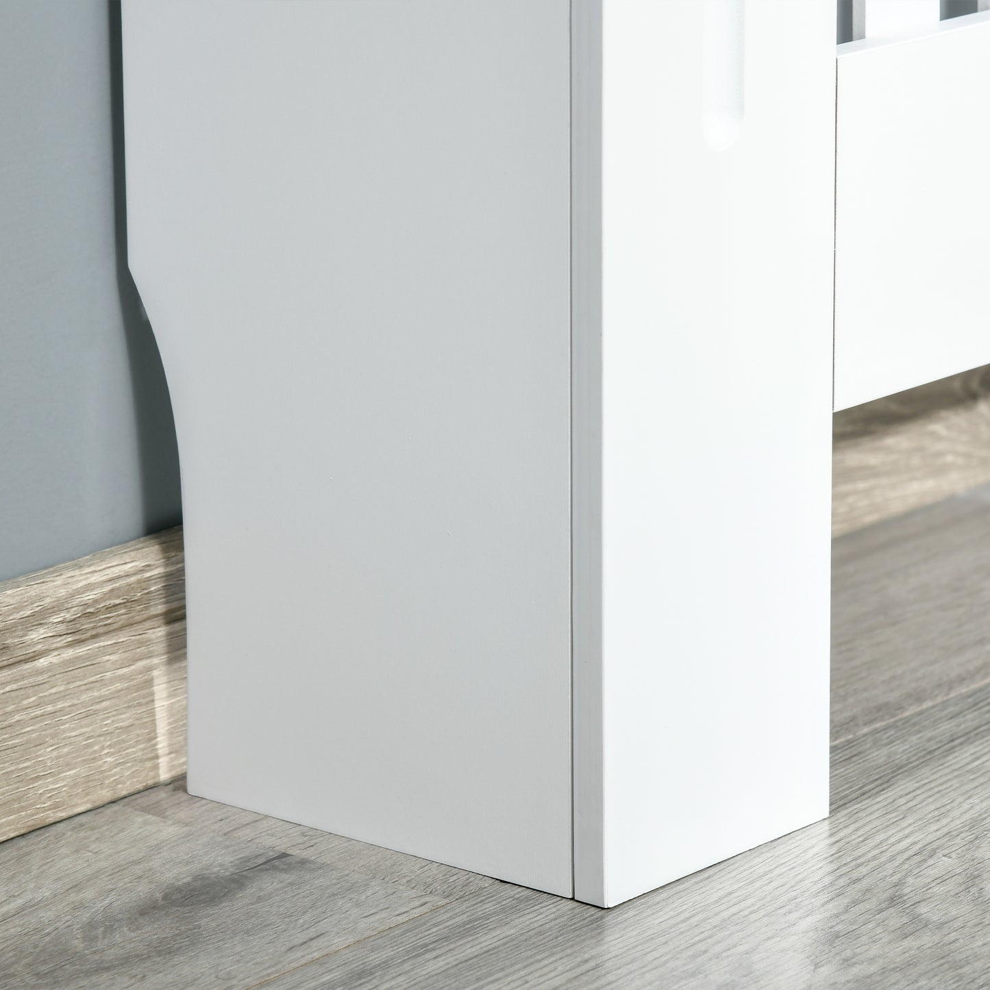 78Lx19Wx81H cm MDF Radiator Cover-White