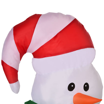 Inflatable Christmas Snowman 120 cm W/LED Lights