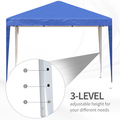 3 x 3m Pop Up Gazebo - Blue