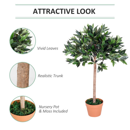 Artificial Olive Tree Plant, 90 cm