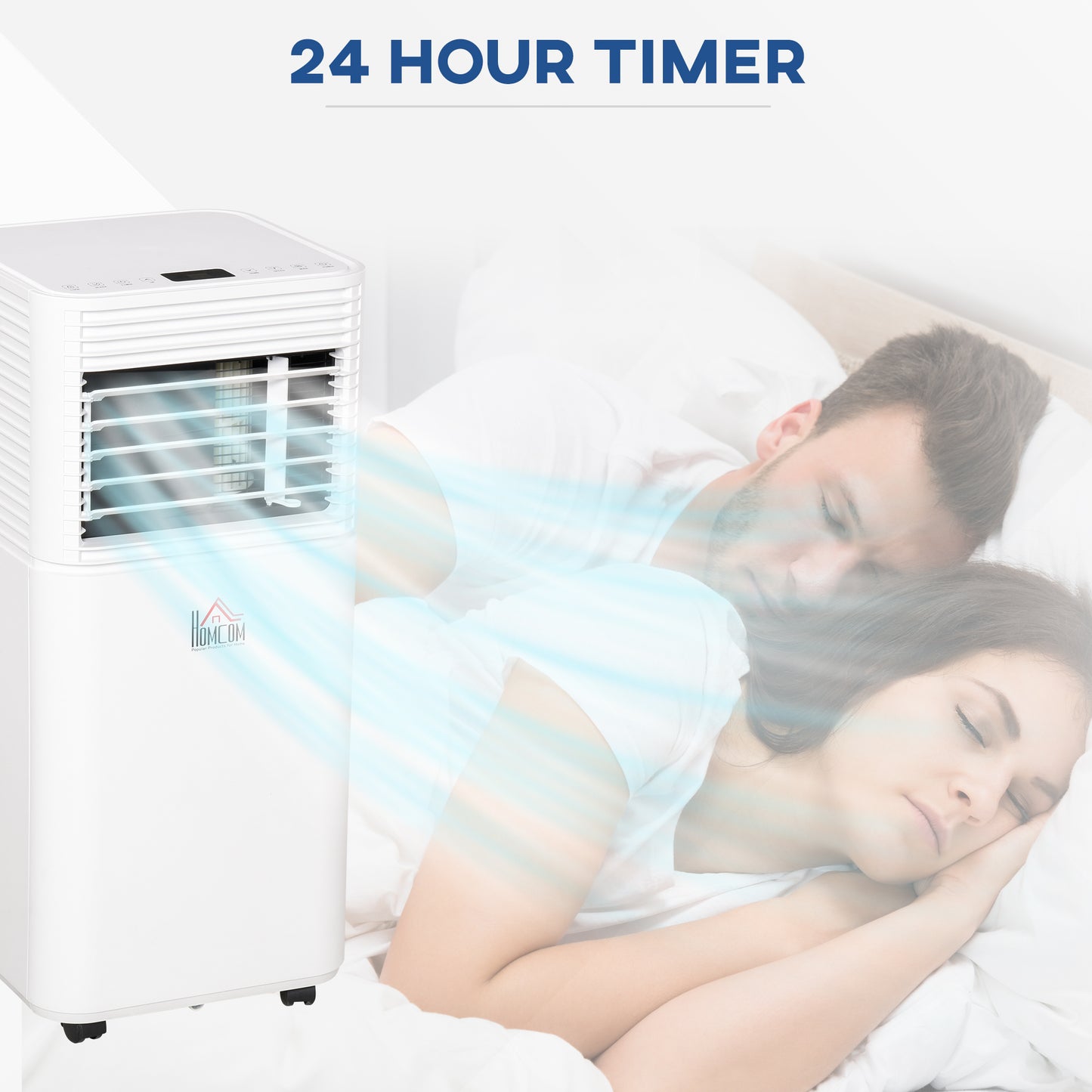 785W Compact Portable Mobile Air Conditioner Unit Cooling Dehumidifying Ventilating w/ Fan Remote LED Display