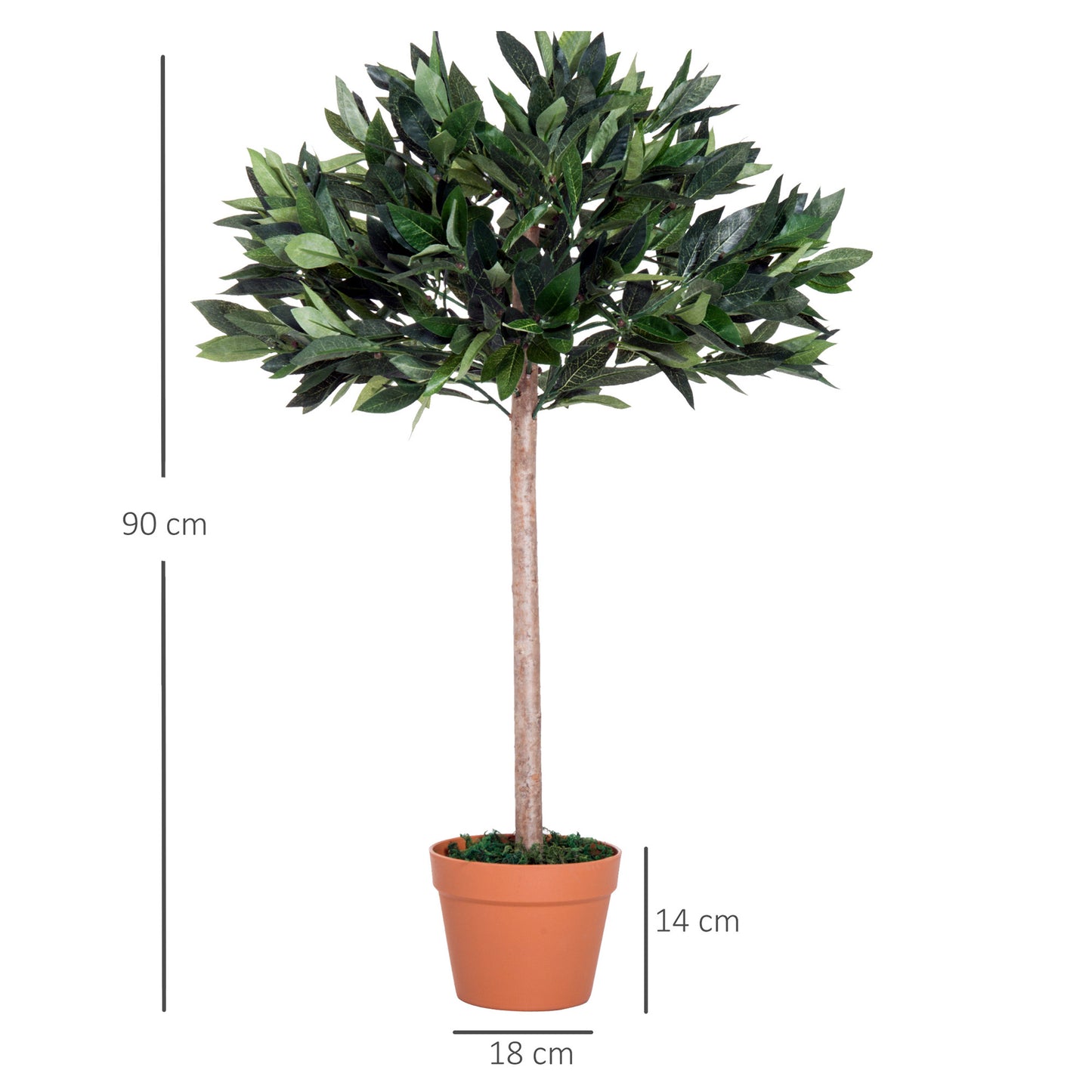 Artificial Olive Tree Plant, 90 cm