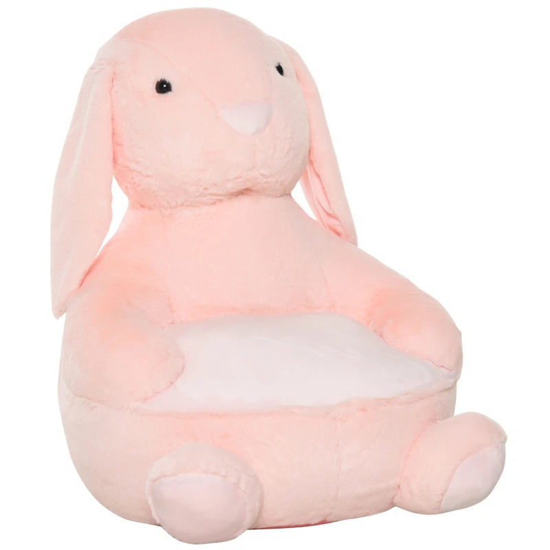 Toddlercouch, Plush Armchair Stuffed Cute Rabbit Toy Support Seat Learning Sitting Baby Nest Sleeping Cushion Bed